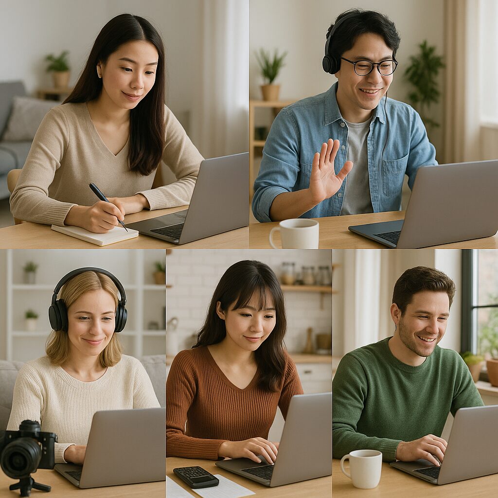 おすすめの在宅副業ベスト5